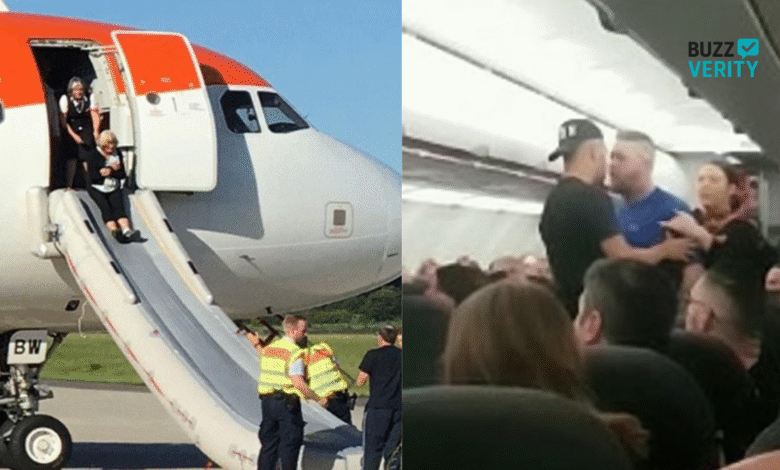 EasyJet Flight Diverted Stag Party Chaos